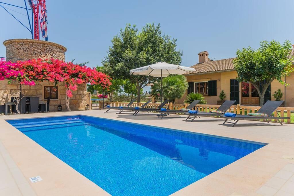 Finca Amer Sa Pobla Exteriör bild